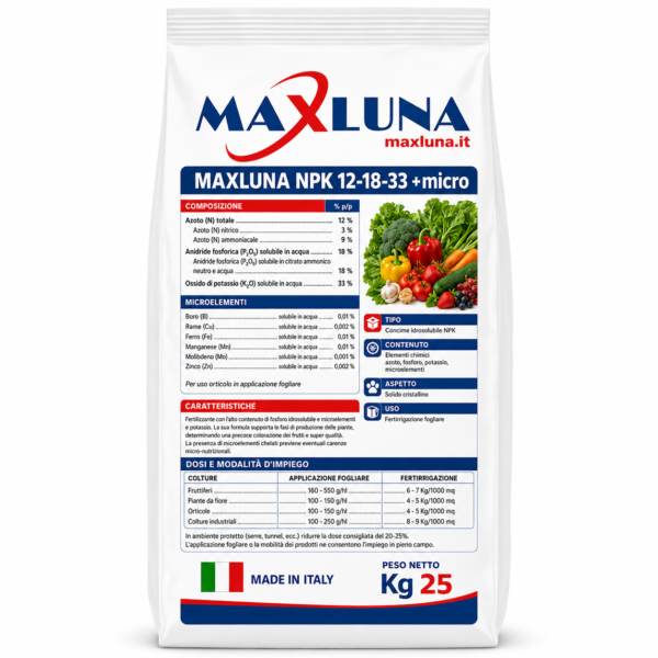 maxluna npk 12 18 33 micro MAXLUNA NPK 12-18-33 +micro