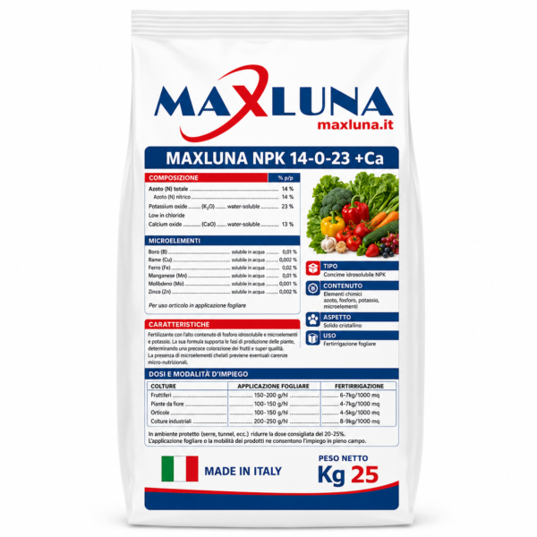MAXLUNA NPK 14-0-23 +Ca